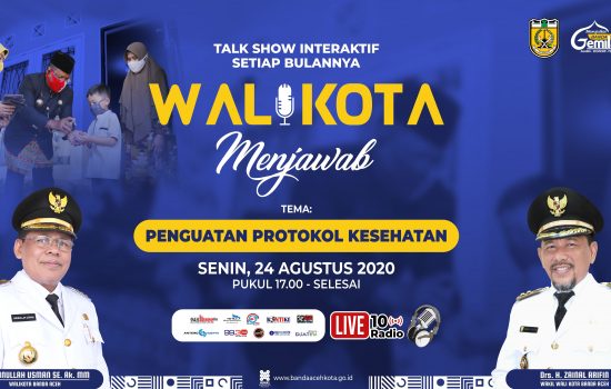 LIVE : WALIKOTA MENJAWAB AGUSTUS 2020