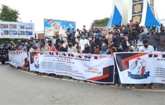 Dukung Kebijakan Pemerintah, Mahasiswa Aceh Deklarasikan KAMI