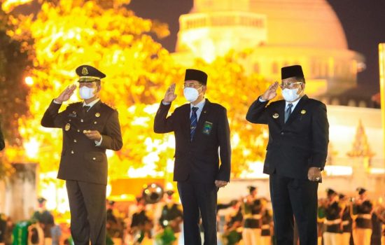 Wali Kota Ikuti Apel Kehormatan dan Renungan Suci HUT RI Ke-76