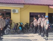 Belasan Sepeda Motor Diamankan Polisi