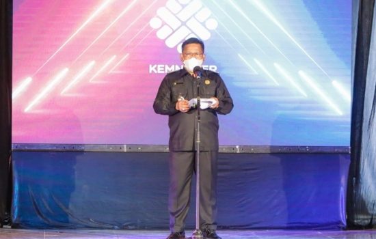 Aminullah Buka BLK Banda Aceh Exhibition 2021